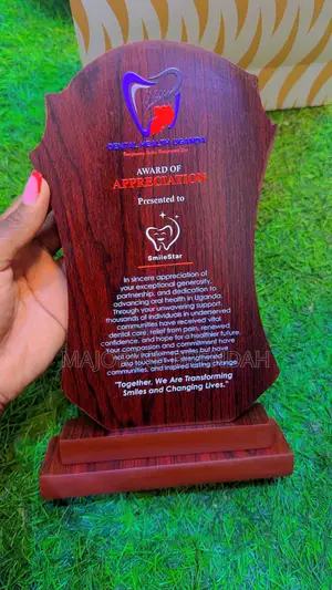 Class Wooden Trophy