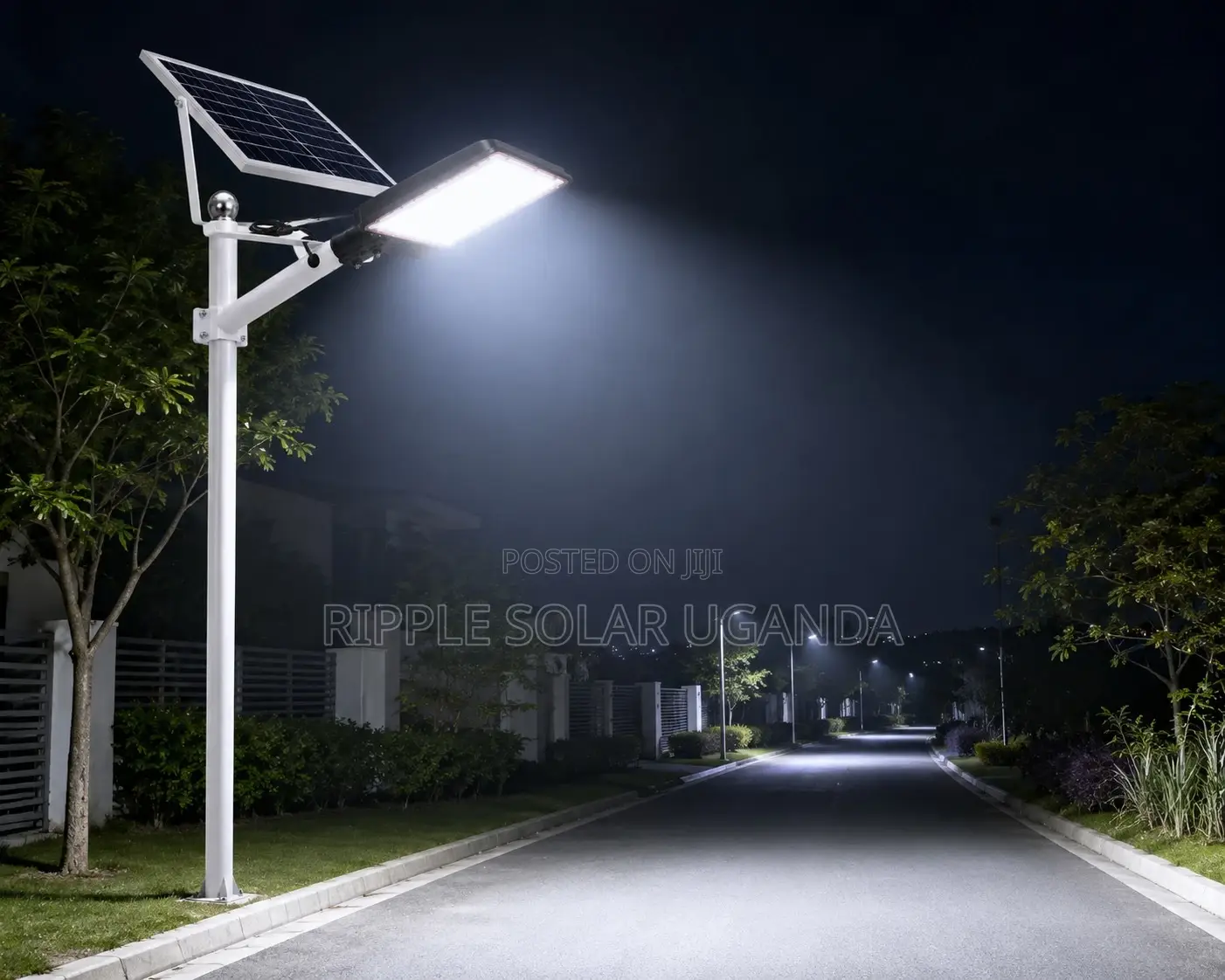 400W Solar Street Light With Panel LED Security Kampala
