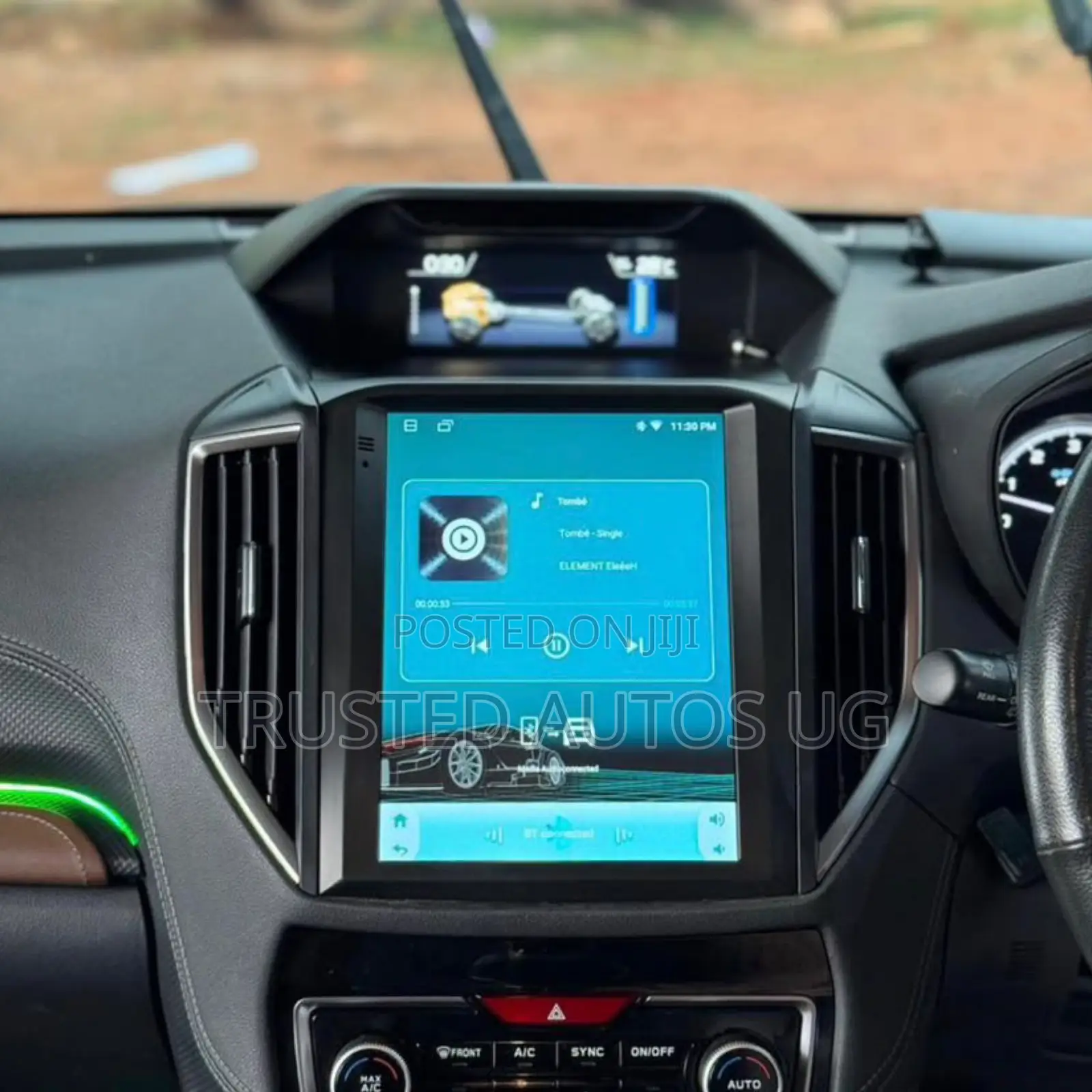 Subaru Forester Tesla Bid Screen Original Kev305