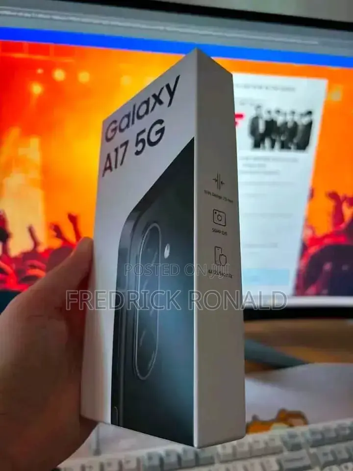 New Samsung Galaxy A17 5G 256 GB Black