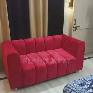 Red Fabric 2seater in Different Colors Even