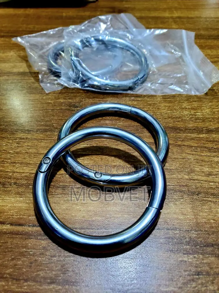 Large Bull Rings for Cattle Handling