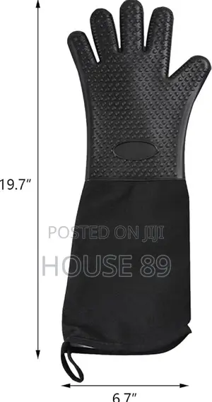 Extra Long Silicone Oven Gloves