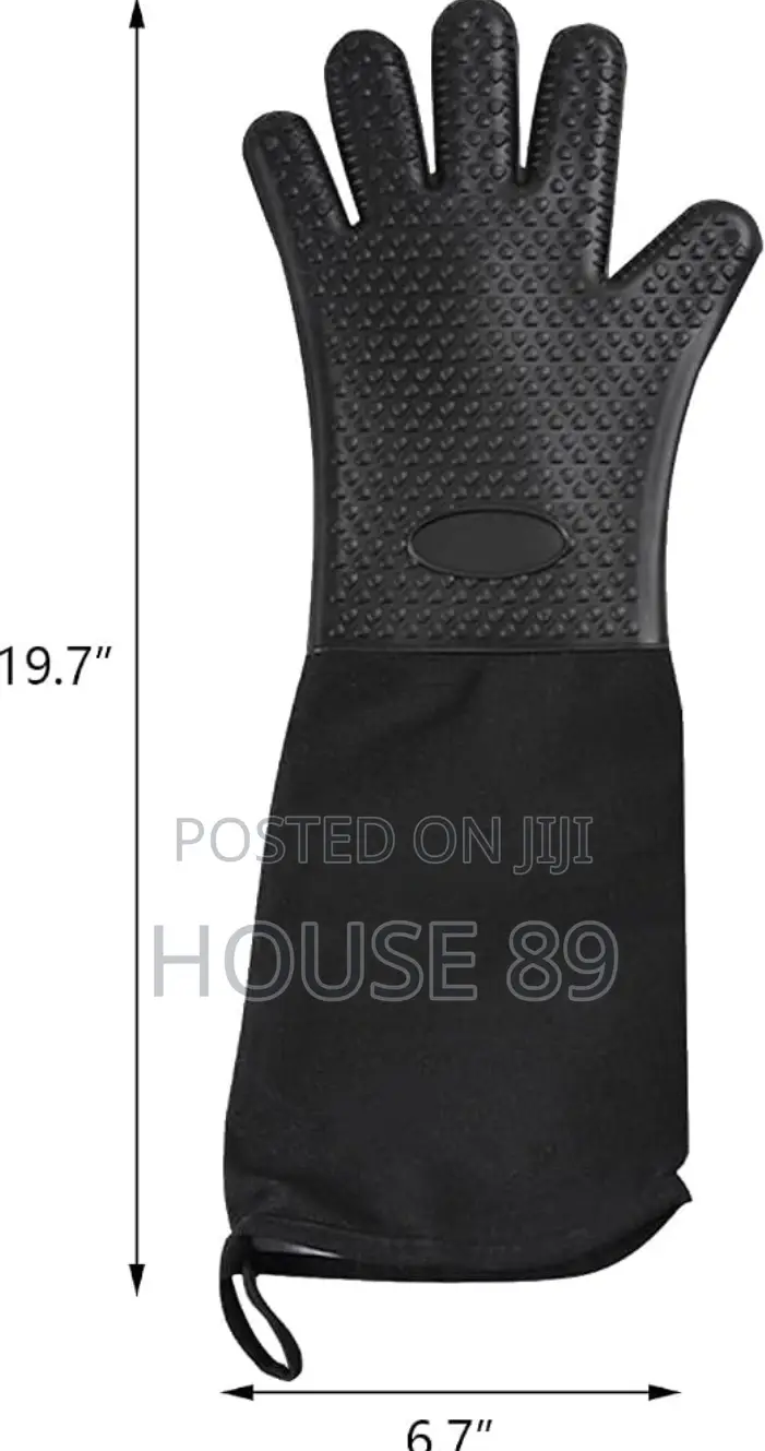 Extra Long Silicone Oven Gloves