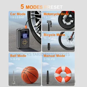 Portable Wireless Car Tire Inflator / Air Compressor.