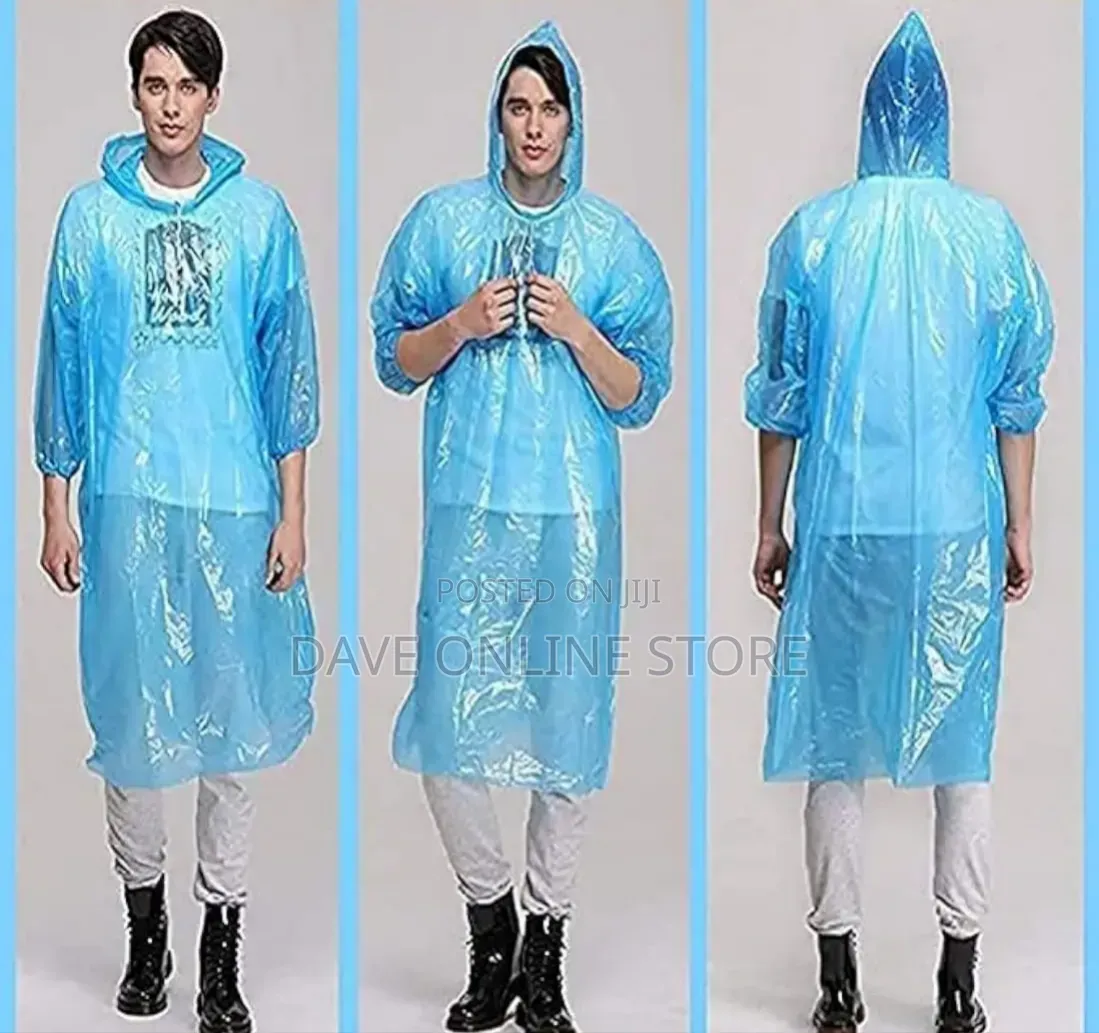 3 Pieces. Unisex Disposable Rain Card for Waterproof Rain