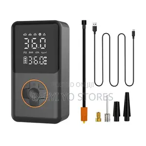 Portable Wireless Car Tire Inflator / Air Compressor.