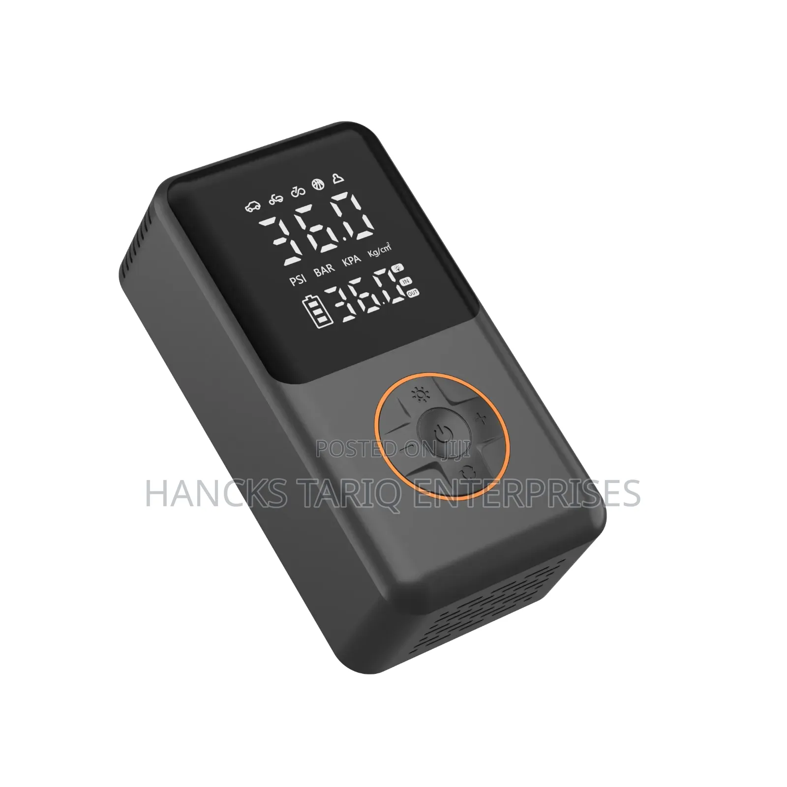 Portable Wireless Car Tire Inflator / Air Compressor.