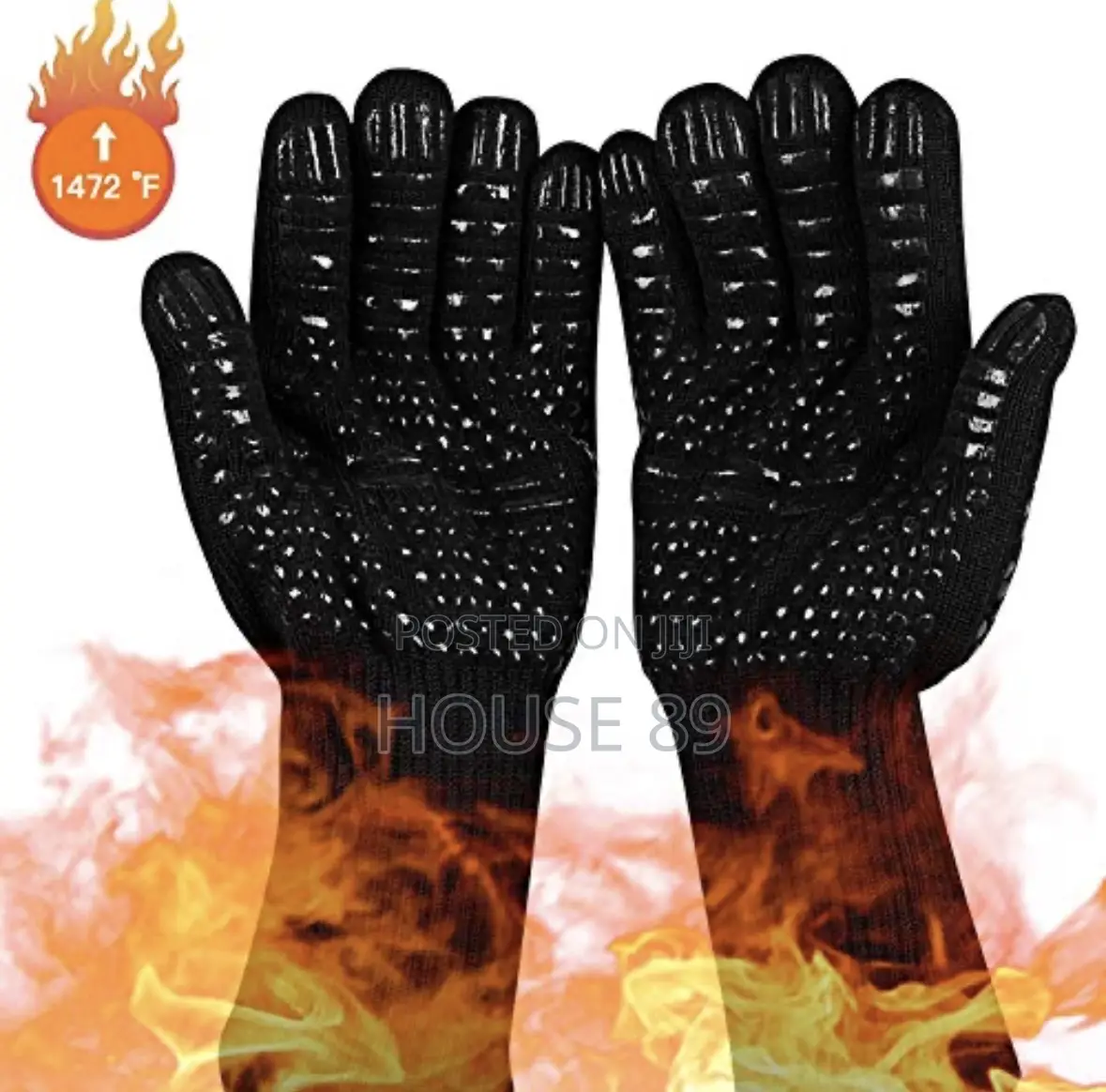 Heat Resistant Oven and Grill Gloves