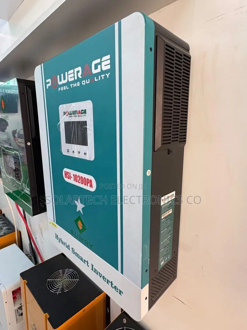 PowerAge 10.2kW Solar Hybrid Inverter Pure Sine Wave 48V
