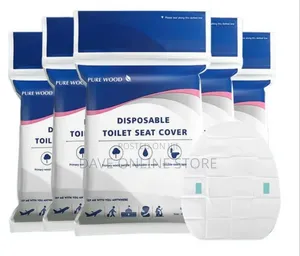 60 PCS Double Disposable Paper Toilet Seat Covers
