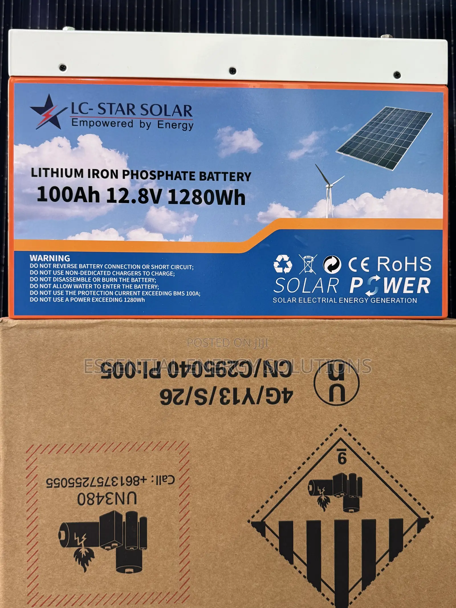 100ah 12v Lithium Phosphate LC Star Battery