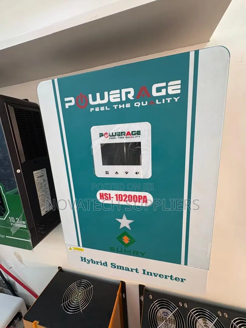 Brand New 10.2kVA PowerAge Hybrid Inverter With Dual MPPT 48V