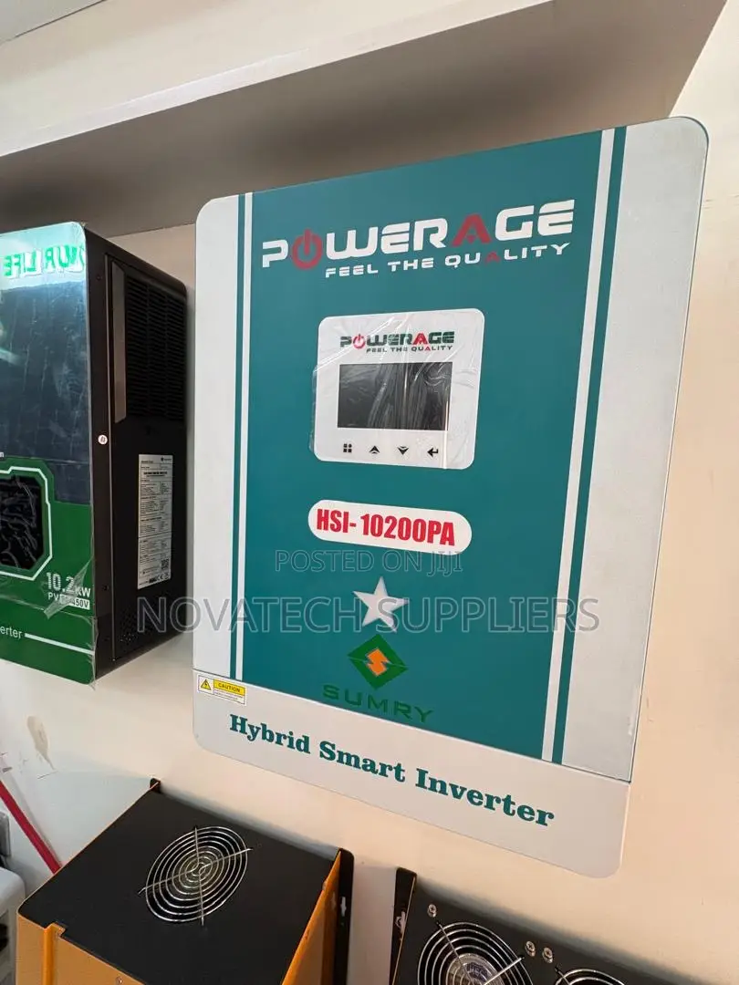 PowerAge 10.2kW Solar Hybrid Inverter Pure Sine Wave 48V