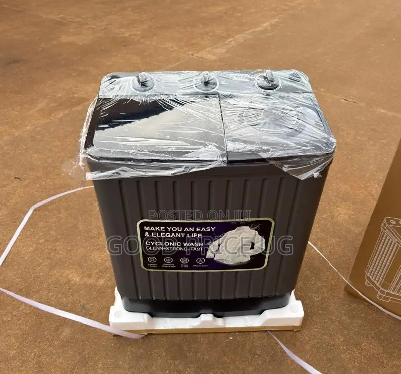 Pixel 6kg Twin Tub Washing Machine in Grey,