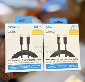 Anker Zolo 240W USB C to USB C Cable 6ft, Braided Type-C Fast Charger