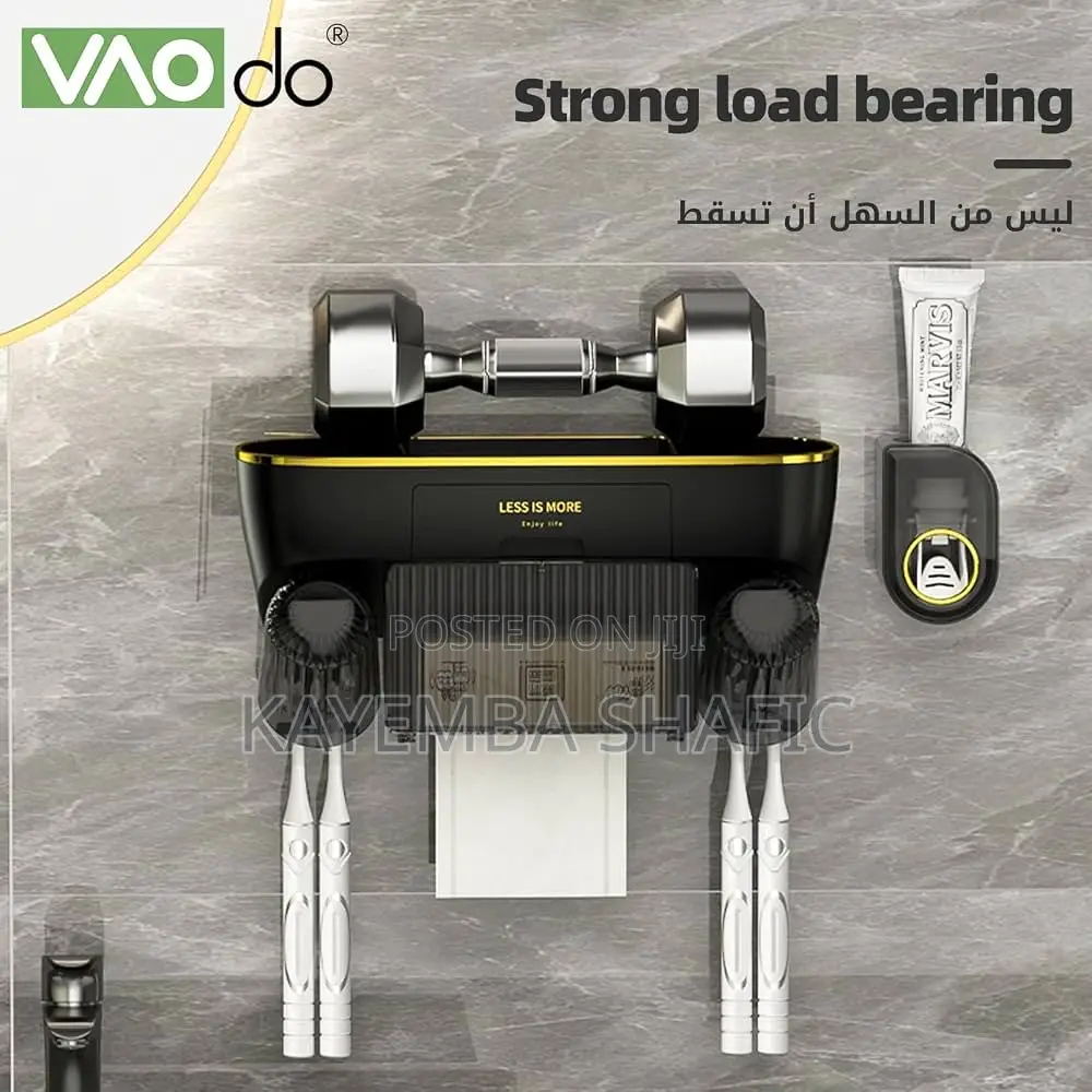 Multifunctional Toothbrush Holder Automatic Toothpaste Dispenser
