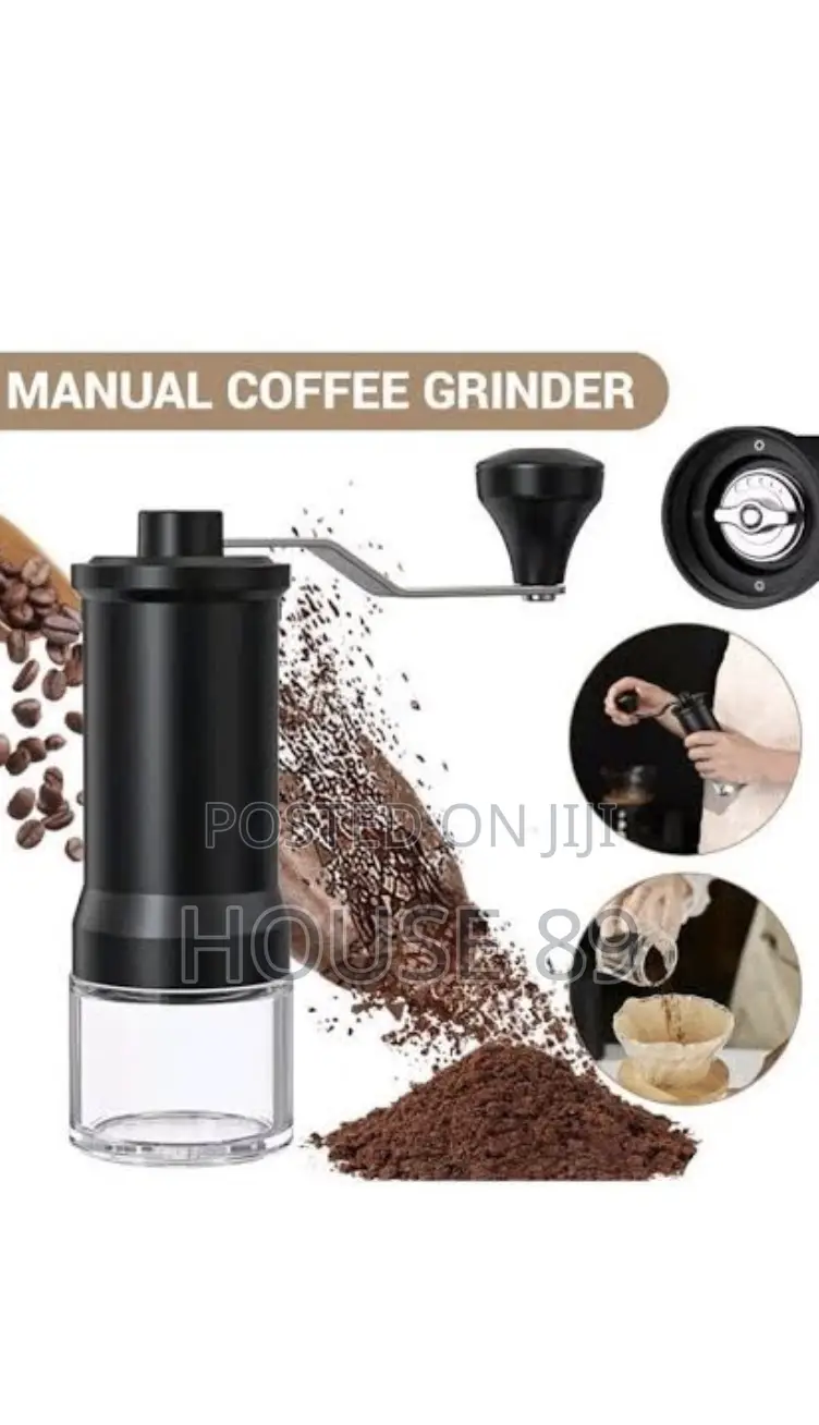 Matte Manual Coffee Bean Grinder