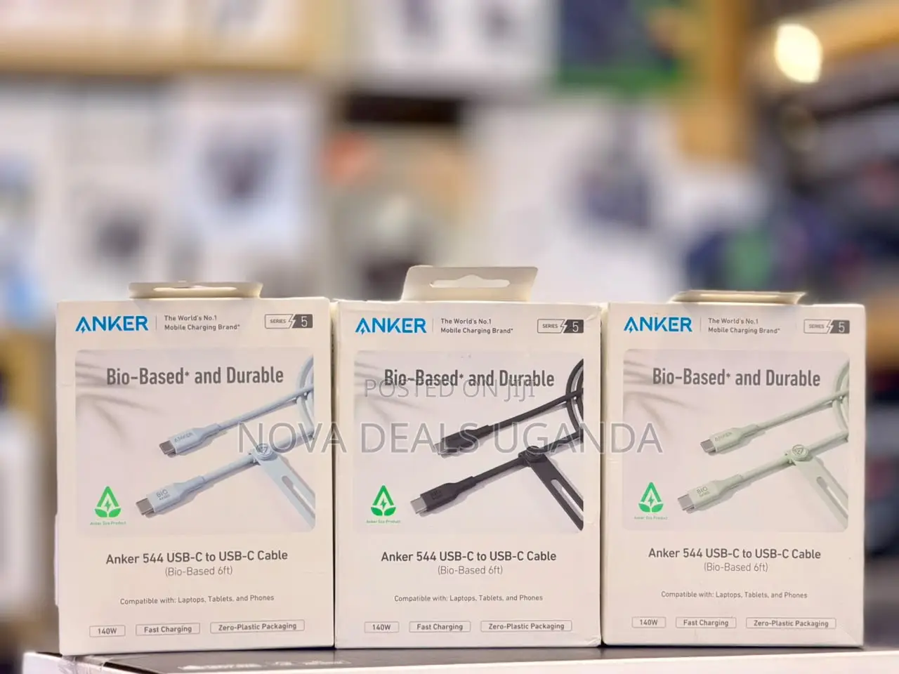 Anker 544 USB C to C Cable 140W Fast Charging and Data Transfer