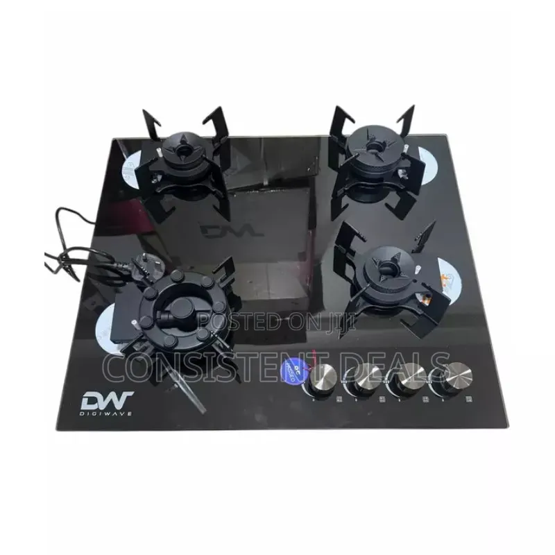 Gas Stovetop 4 Burner, Built-in/Countertop Propane Gas Cooktop
