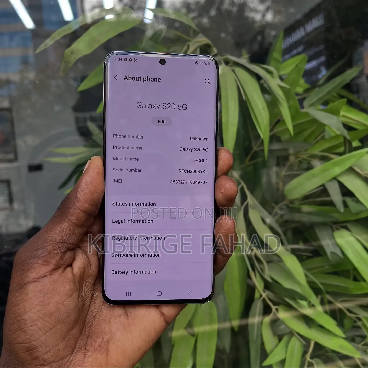Samsung Galaxy S20 128 GB Gray