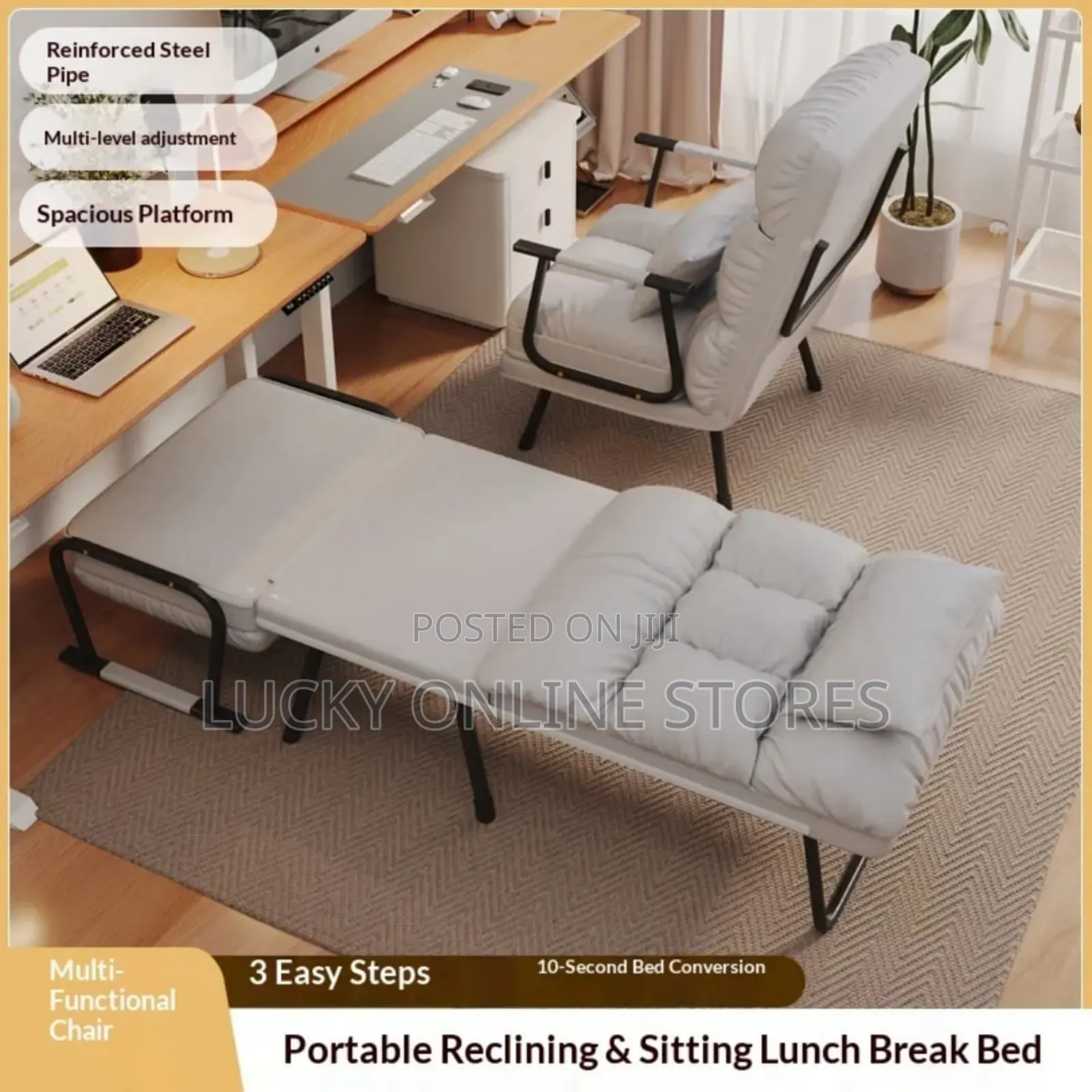 Lunch Break Folding Recliner Sofa Bed