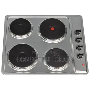 4 Burner Stainless Steel Body Hotplate Cooker