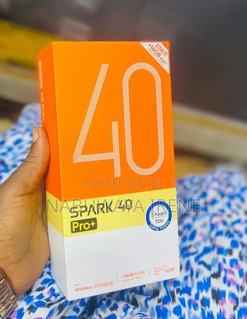 New Tecno Spark 40 Pro+ 256 GB Gray