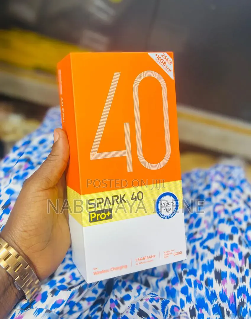 New Tecno Spark 40 Pro+ 256 GB Gray