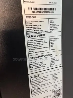 Sumry 10.2KW 48V Hybrid Solar Inverter Dual MPPT 500V PV Input