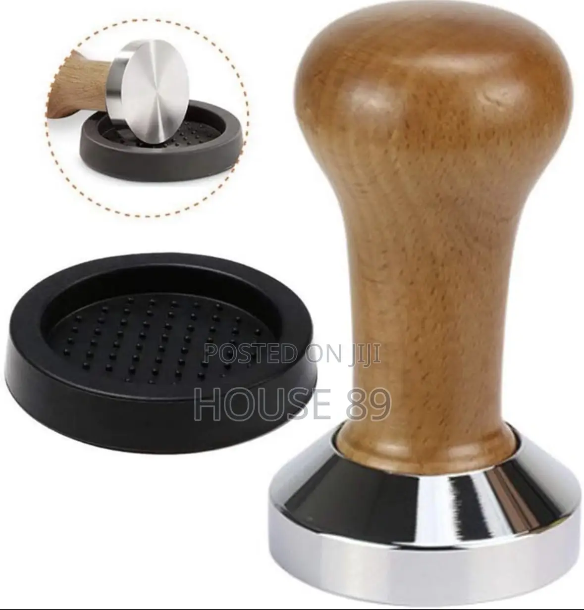 Heavy Duty Stainless Coffee Tamper
