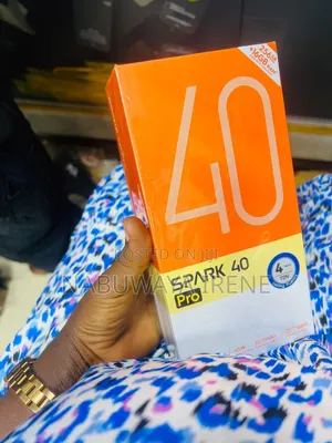 New Tecno Spark 40 Pro 256 GB Black