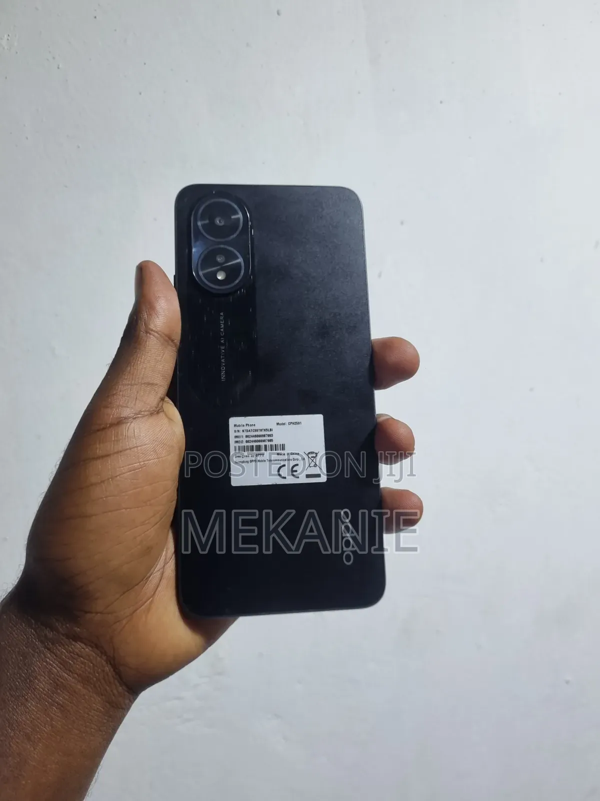Oppo A18 128 GB Black
