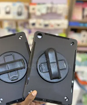 3 Layers Rugged Tablet Protective Case With Adjustable Hand Strap