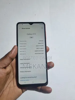 Samsung Galaxy A12 64 GB Red