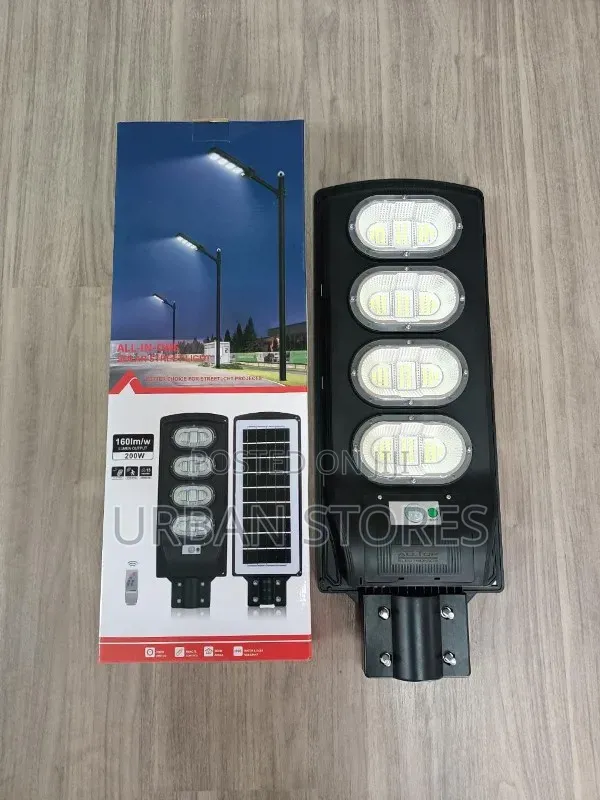 200 Watts Solar Powered Street Light Outdoor Lamp
