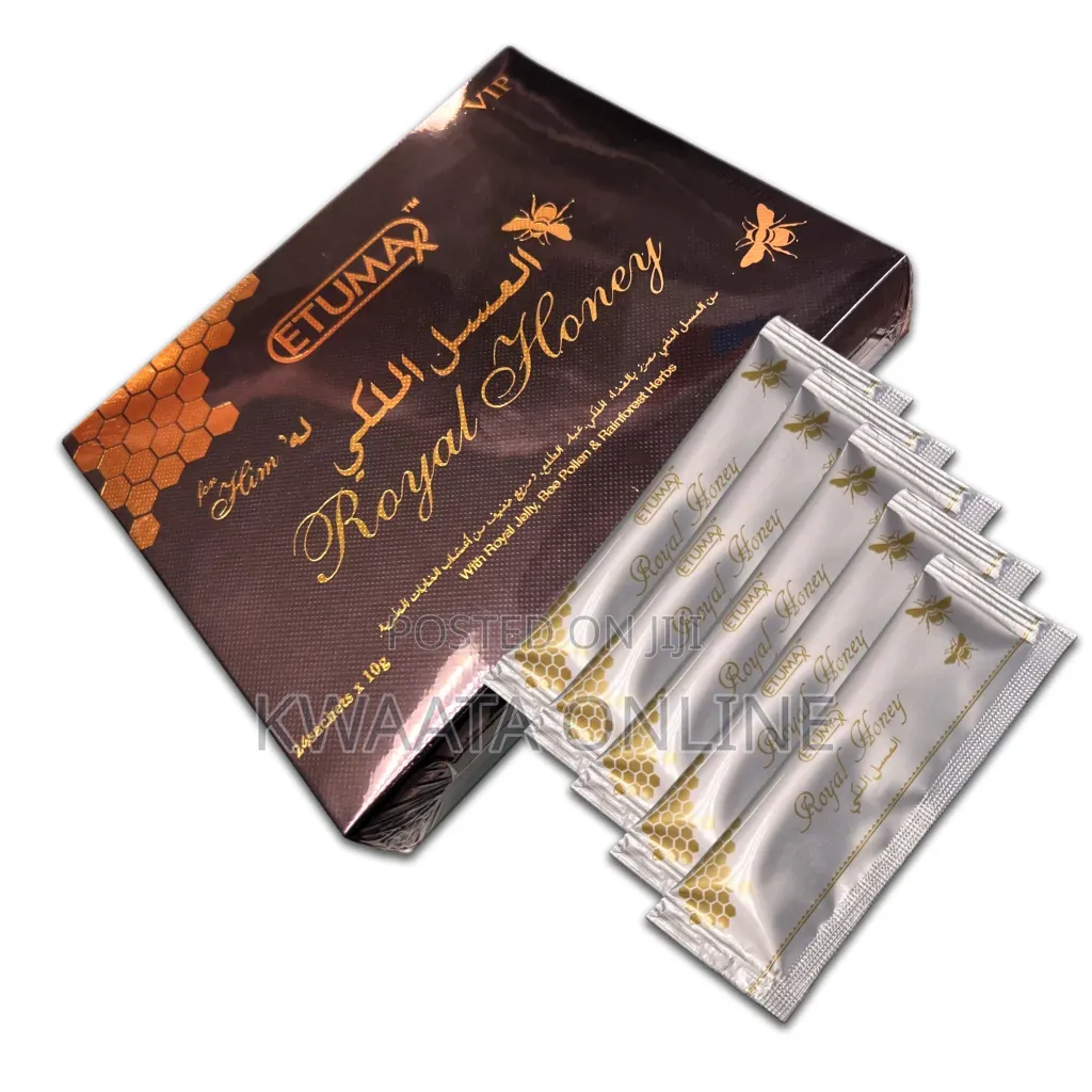Etumax Honey VIP Men Vitality Sex Drive, Libido (12 Sachets/20g)