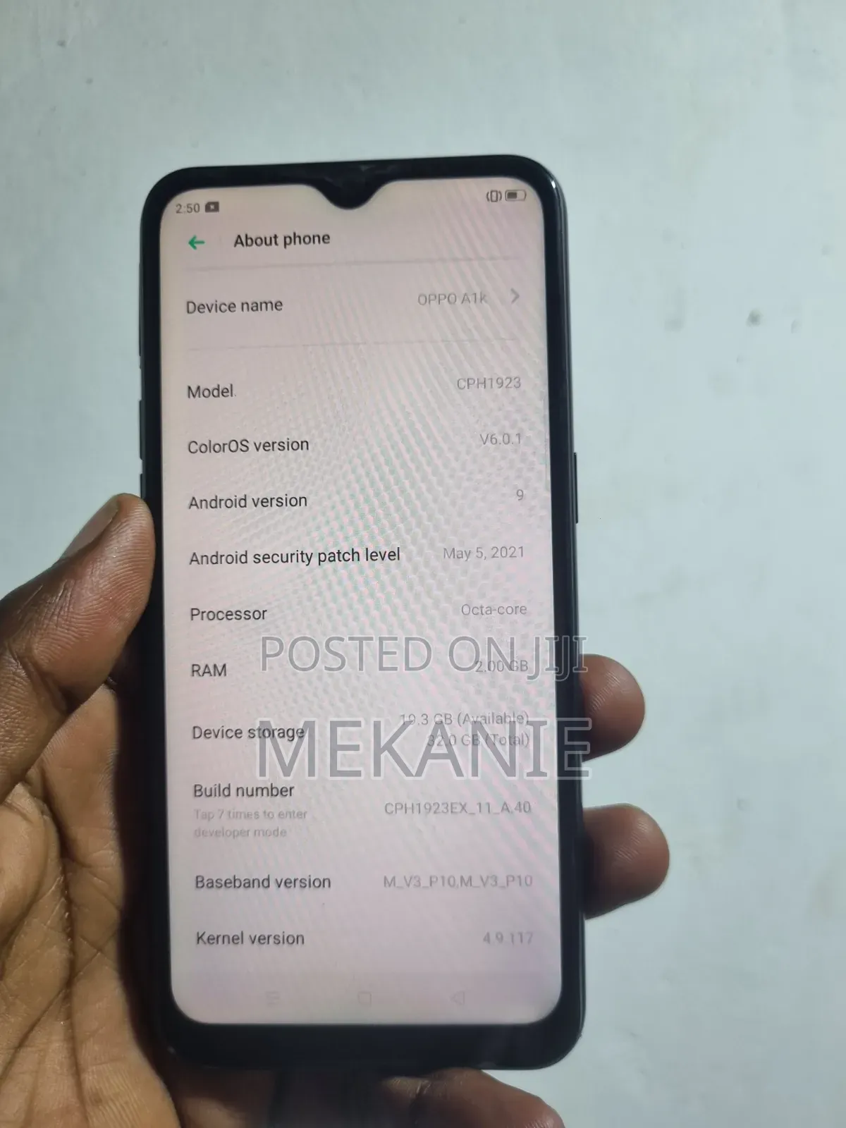 Oppo A1k 32 GB Black