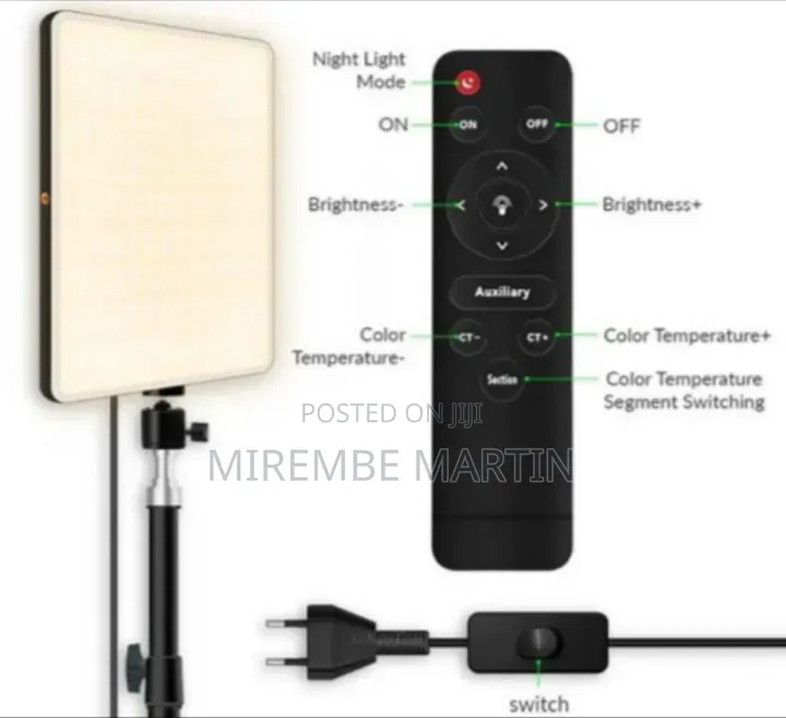 Plokama Live P11 LED Fill Light Panel Video Conference Light
