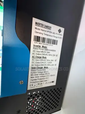 Sumry HPS5K-48V Solar Hybrid Inverter 5KVA 48V