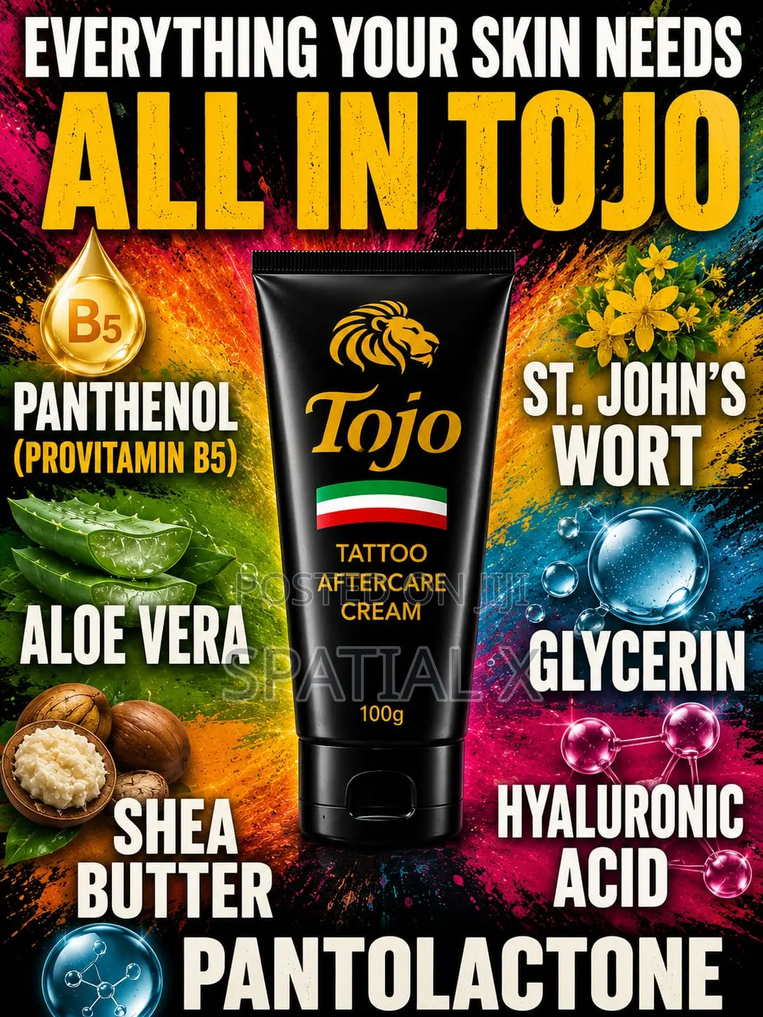 Tojo Tattoo Aftercare Cream