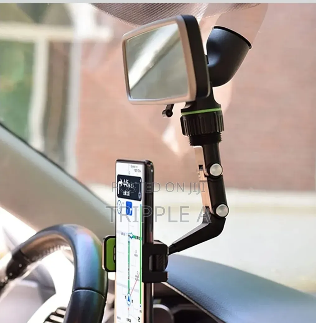 360° Rotatable Abd Retractable Car Phone Holder