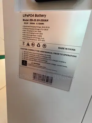 Original Sumry 5kWh Lithium Iron Phosphate Battery 200Ah 25.6V