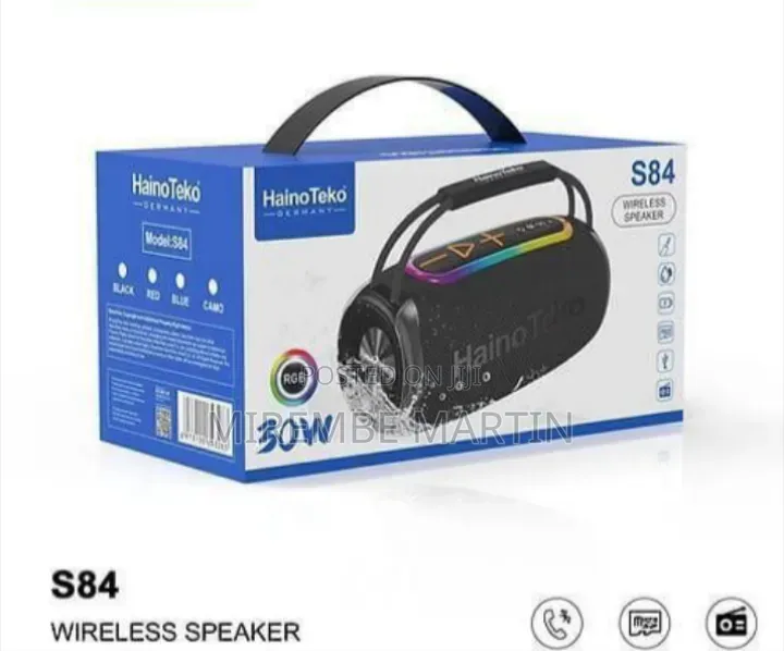 HAINOTEKO 360 Boombox Woofer Wireless Speakers Ortable Wireless