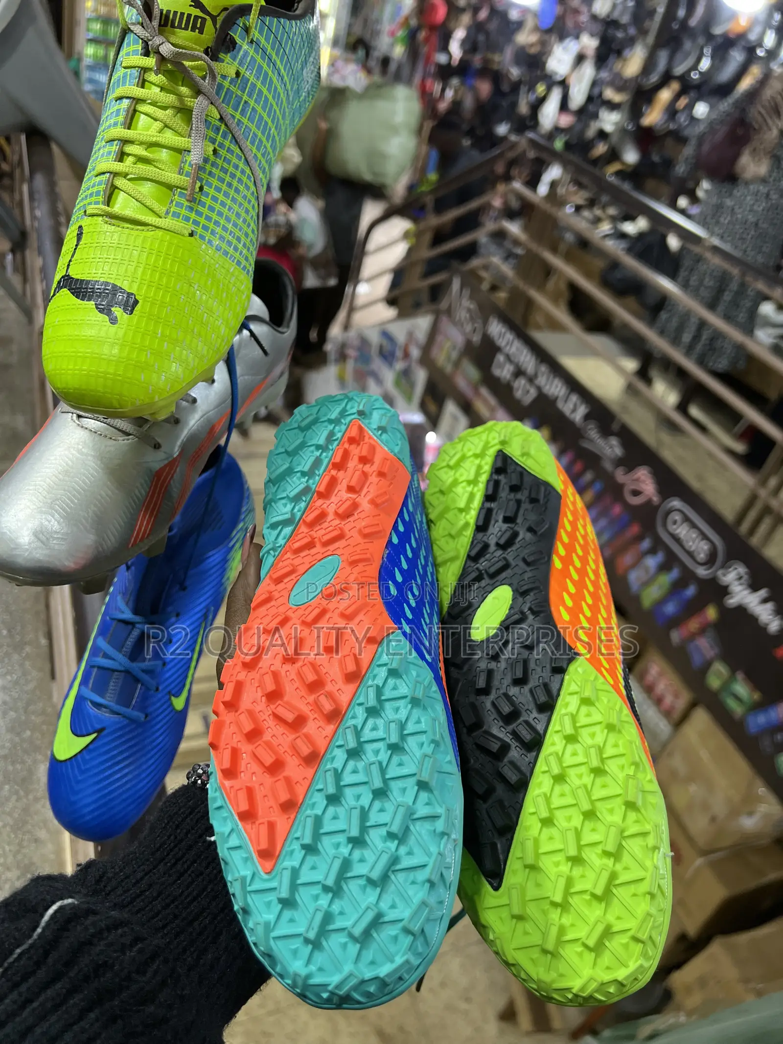 Fear Play Men’s Football Shoes