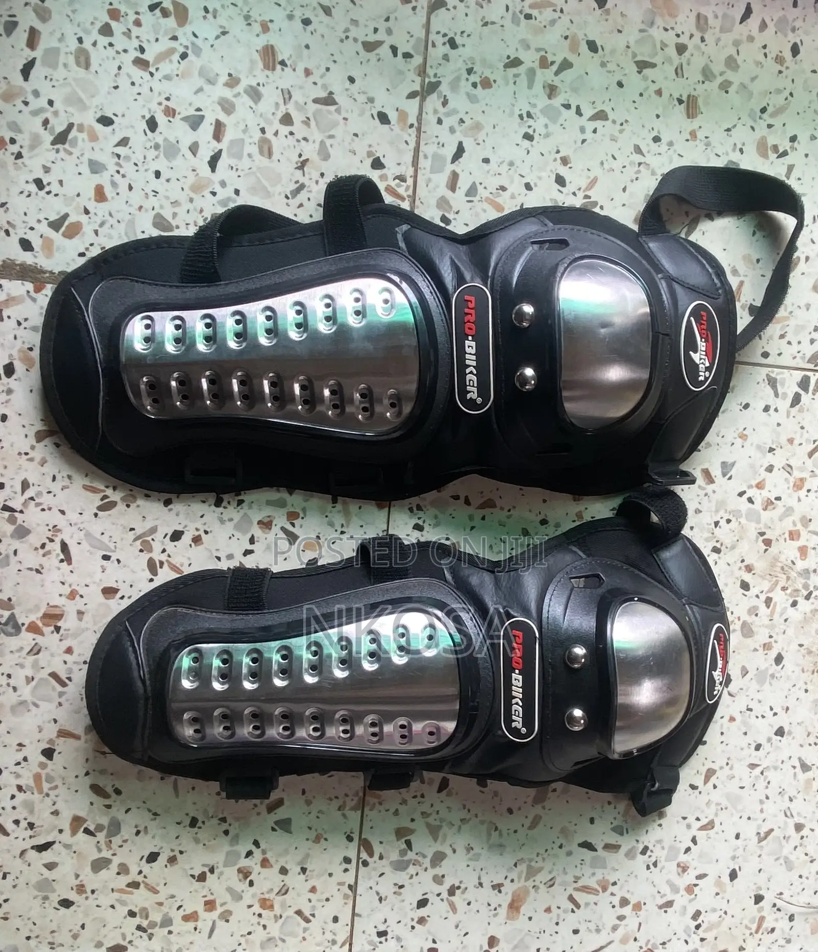 Pro X Stainless Steel and Alloy Knee and Elbow Protectors