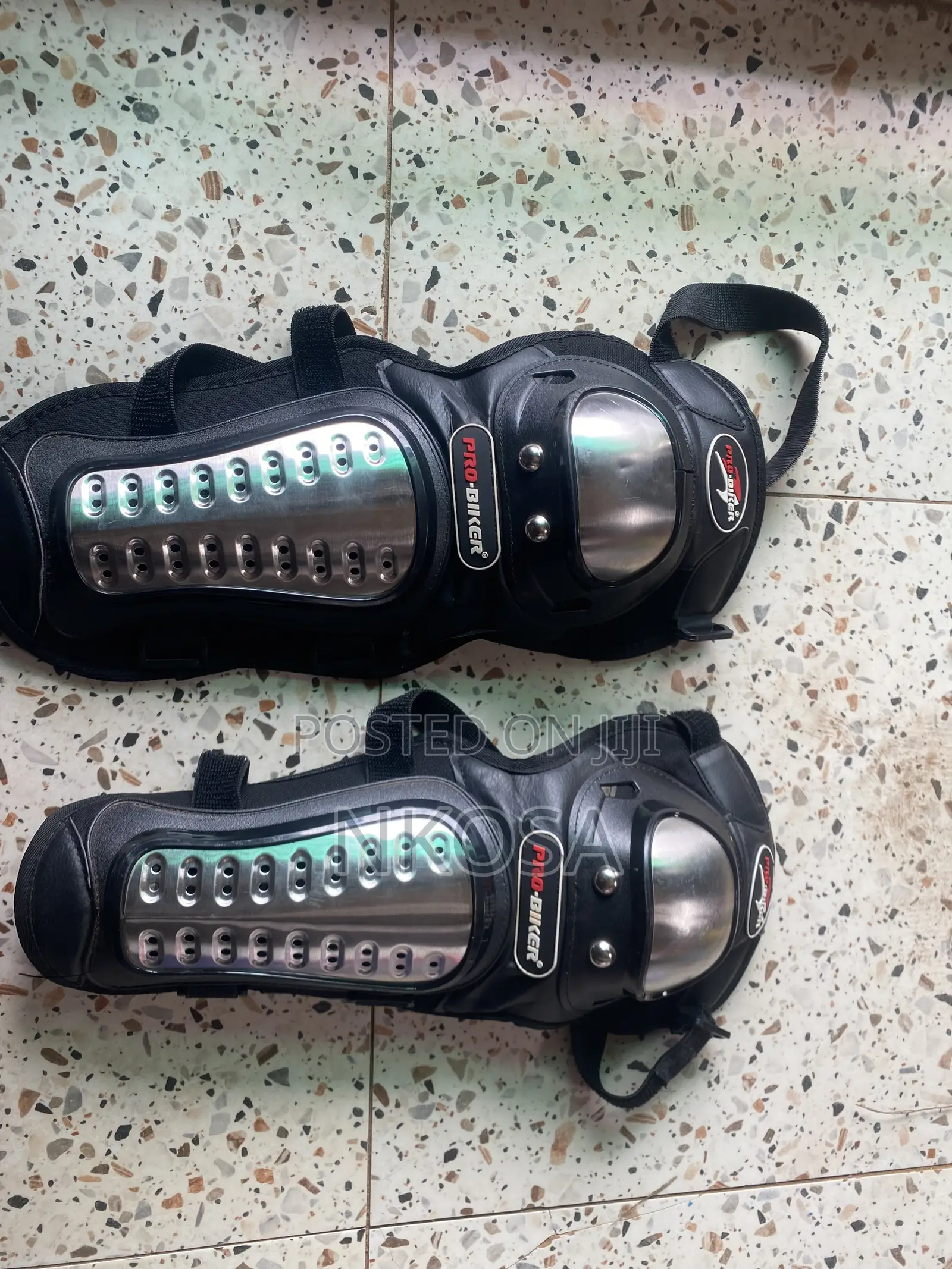 Pro X Stainless Steel and Alloy Knee and Elbow Protectors