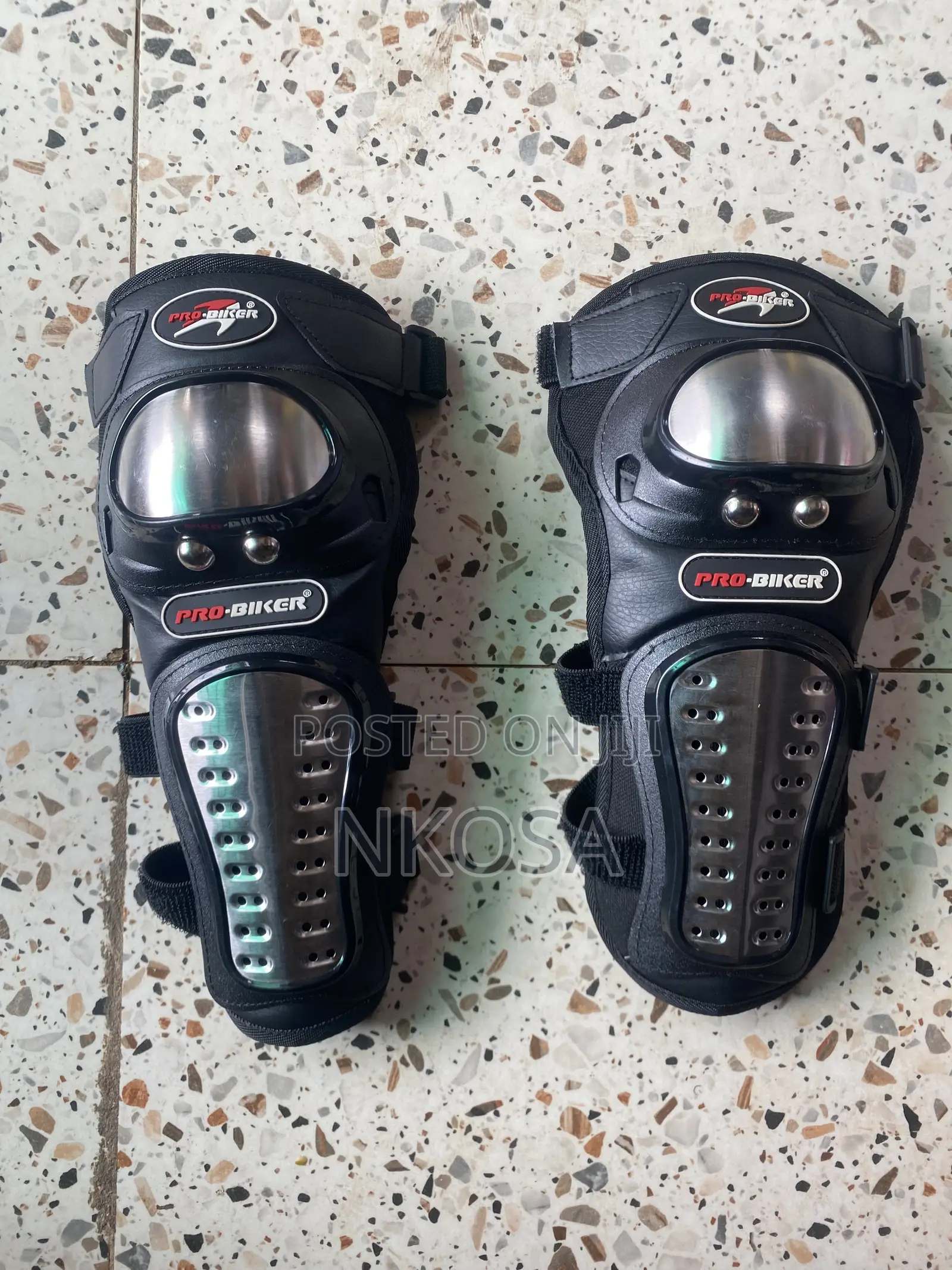 Pro X Stainless Steel and Alloy Knee and Elbow Protectors