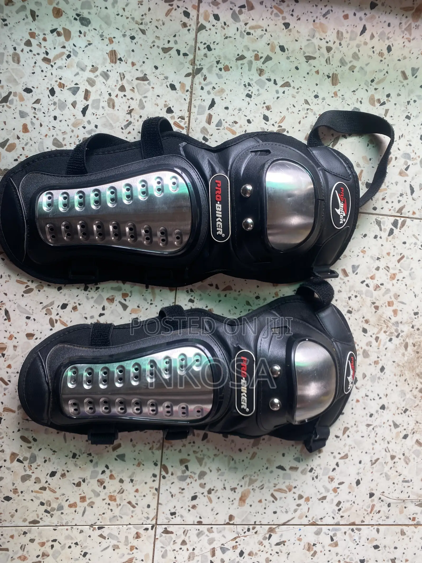 Pro X Stainless Steel and Alloy Knee and Elbow Protectors