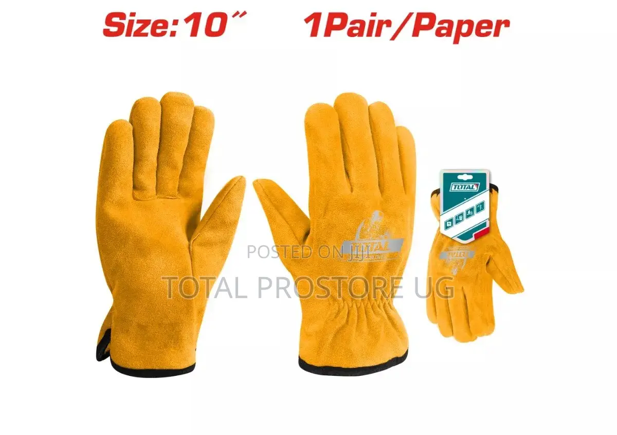 Leather Gloves 10".